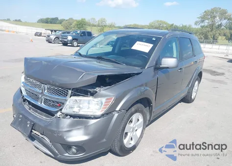 2012 Dodge Journey Sxt z USA, uszkodzony, nr VIN 3C4PDDBG9CT307453